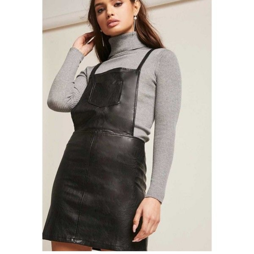 PU Leather Dress